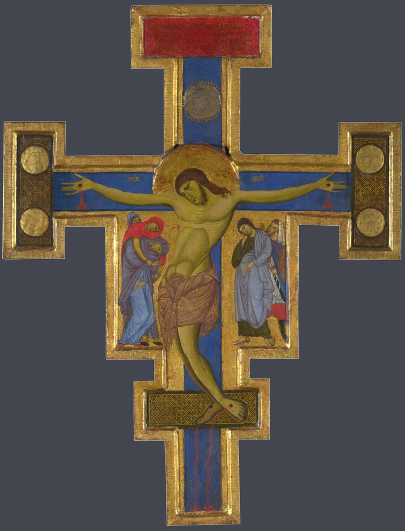 Crucifix van Maestro van San Francesco - Meester van Sint-Franciscus