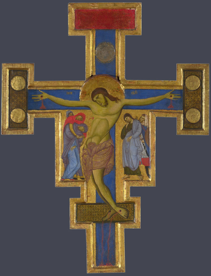 Crucifix van Maestro van San Francesco - Meester van Sint-Franciscus