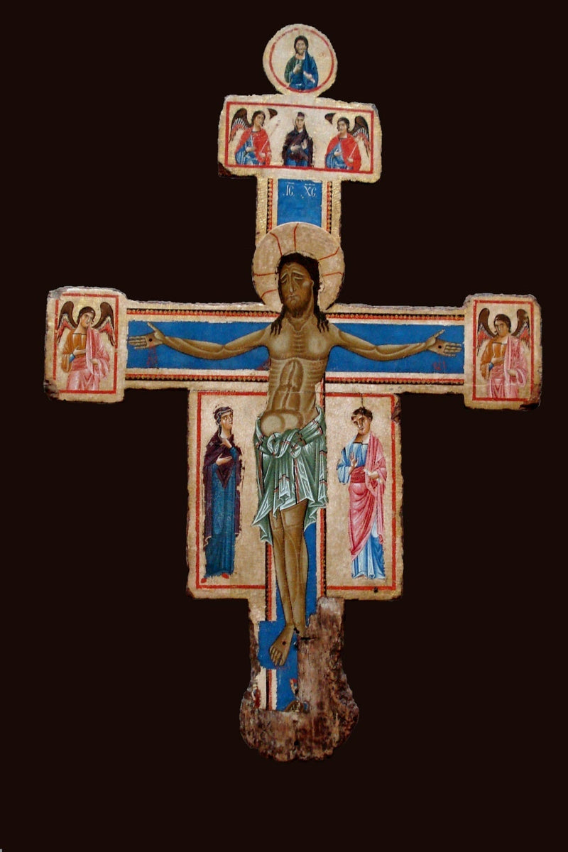 Crucifix van de Maestro del Bigallo - Meester van het Bigallo Crucifix