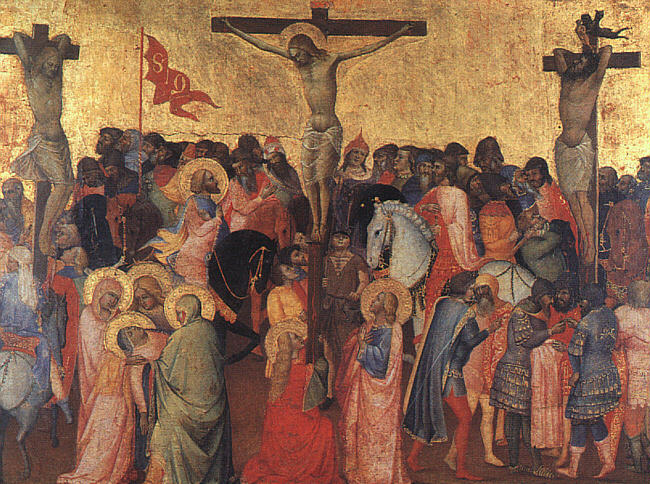  Kruisiging - Agnolo Gaddi