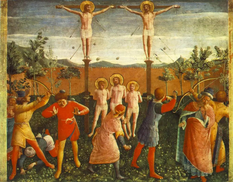 Kruisiging van de heiligen Côme en Damien - Fra Angelico

Source:
Crucifixion des saints Côme et Damien - Fra Angelico