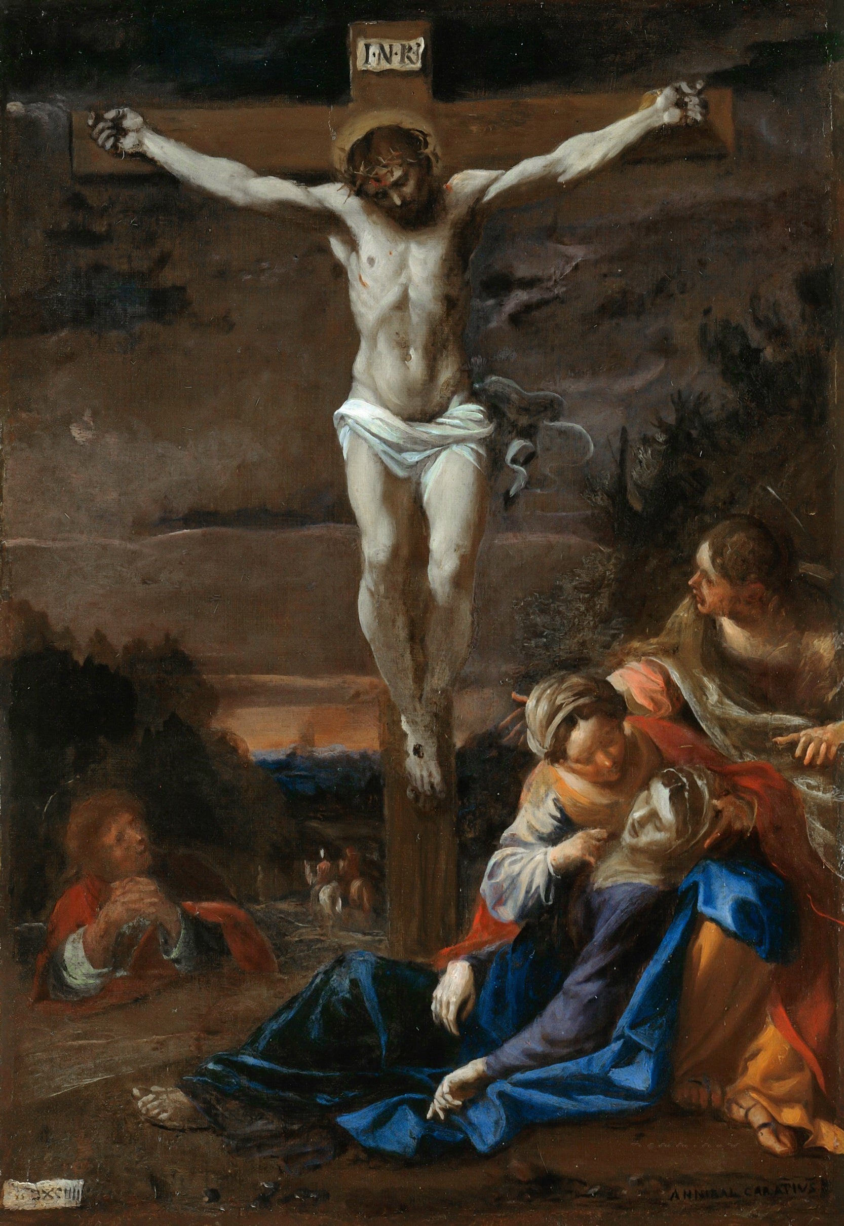 Crucifixion du Christ - Annibale Carracci - Alpha Reproduction