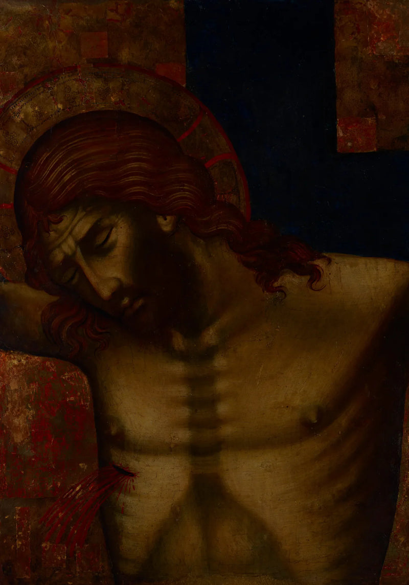 Kruisiging – Fragment van Beschilderd Kruis - Paolo Veneziano