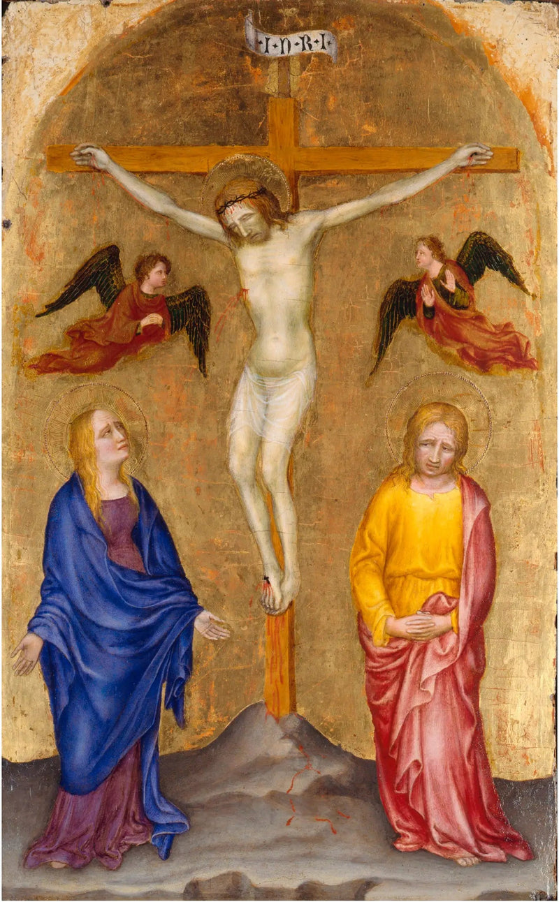  Kruisiging - Gentile da Fabriano