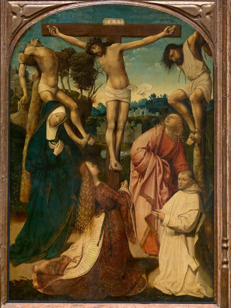 Kruisiging - Jacob Cornelisz van Oostsanen