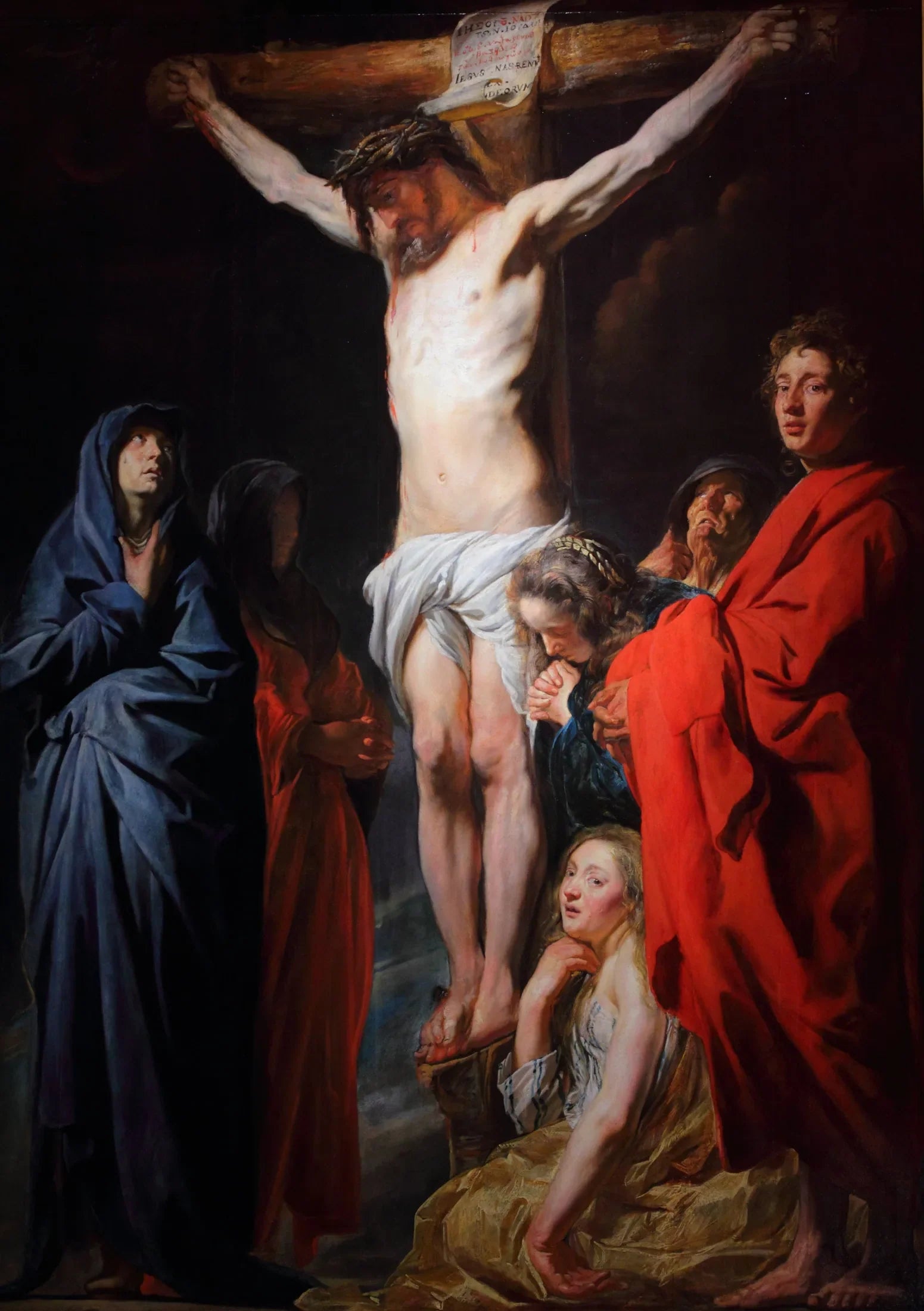 Crucifixion - Jacob Jordaens image 1 reproduction réalisée par Alpha Reproduction