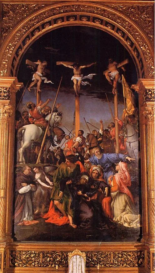  Kruisiging - Lorenzo Lotto