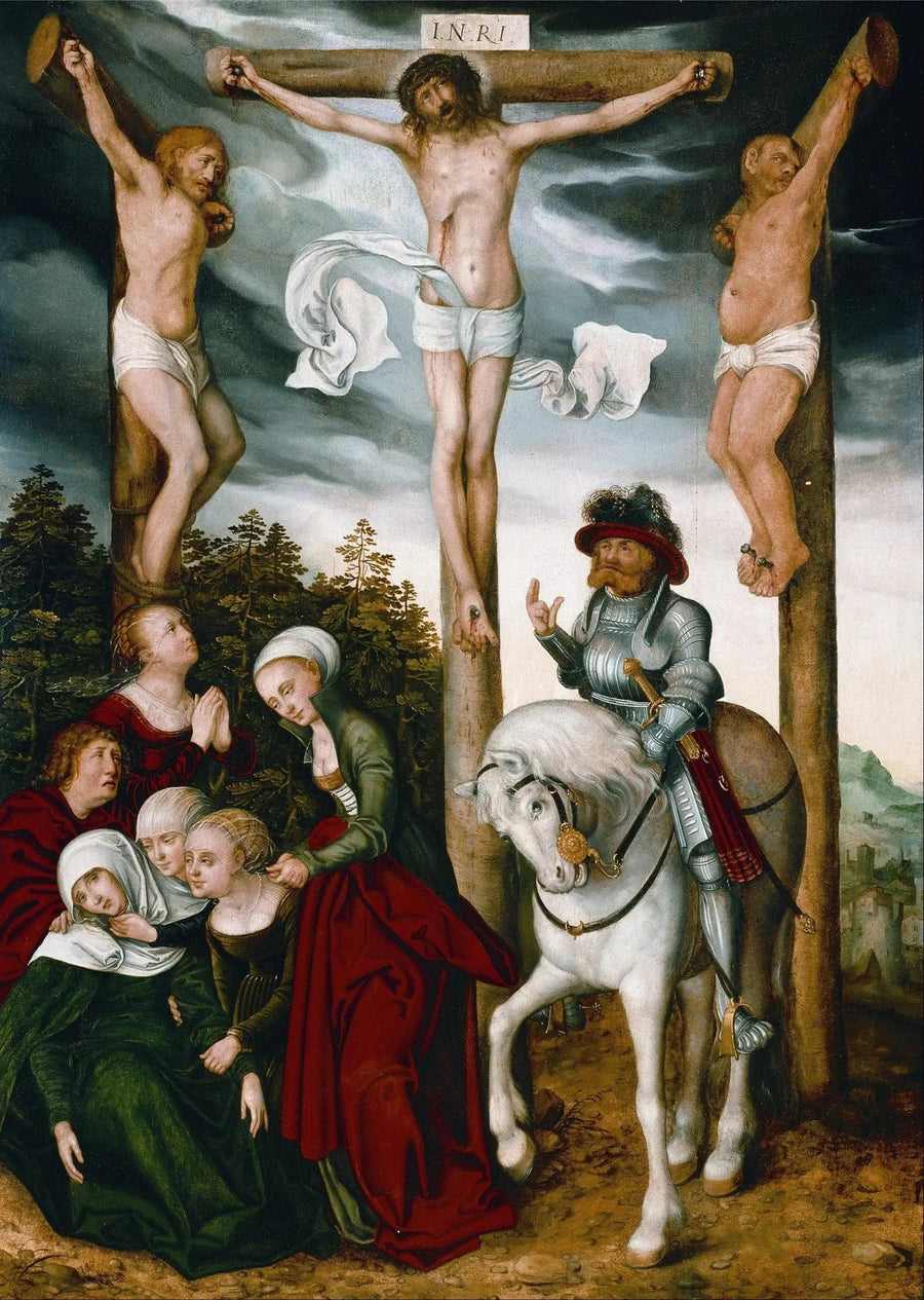 Kruisiging - Lucas Cranach de Oudere