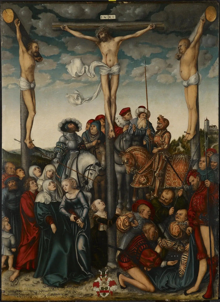 Kruisiging - Lucas Cranach de Oudere