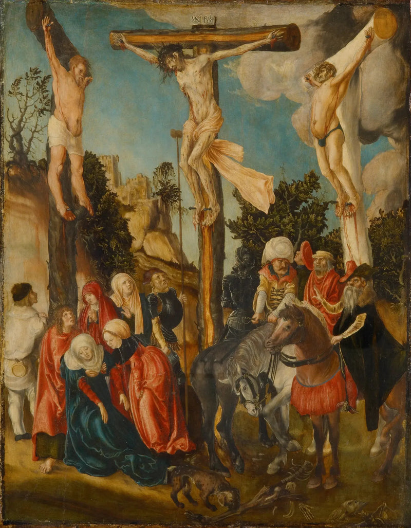 Kruisiging - Lucas Cranach de Oudere