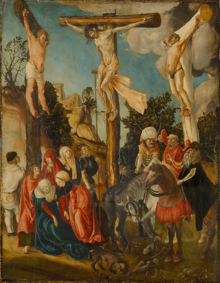 Kruisiging - Lucas Cranach de Oudere