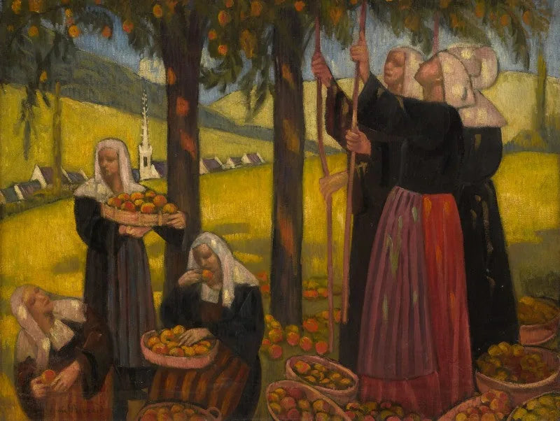 Gallische appelplukkers - Émile Bernard