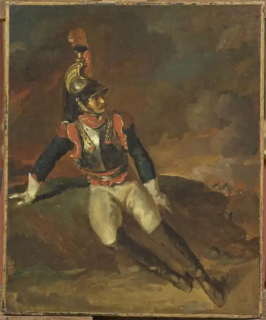 Gewonde cuirassier - Théodore Géricault