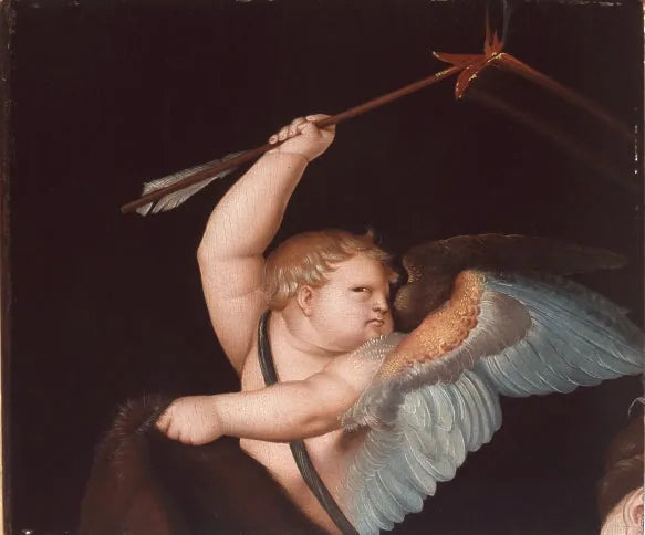 Cupido met de brandende pijl - Hans Baldung Grien