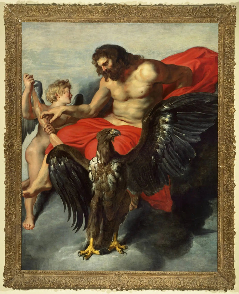 Smekende Cupido voor Jupiter - Peter Paul Rubens