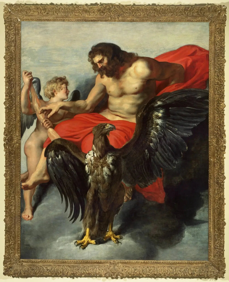 Smekende Cupido voor Jupiter - Peter Paul Rubens