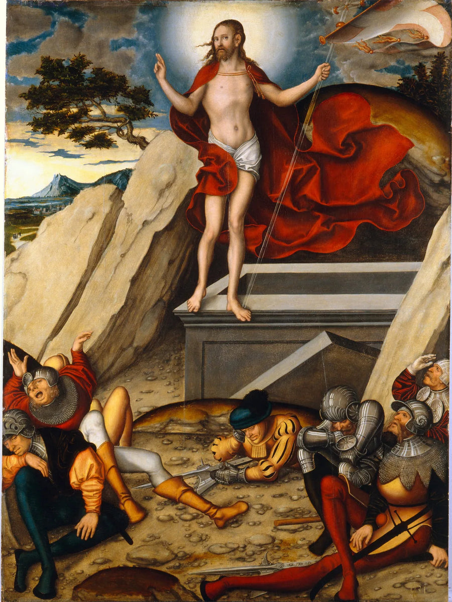 Cycle van de Passie: De Opstanding - Lucas Cranach de Oudere