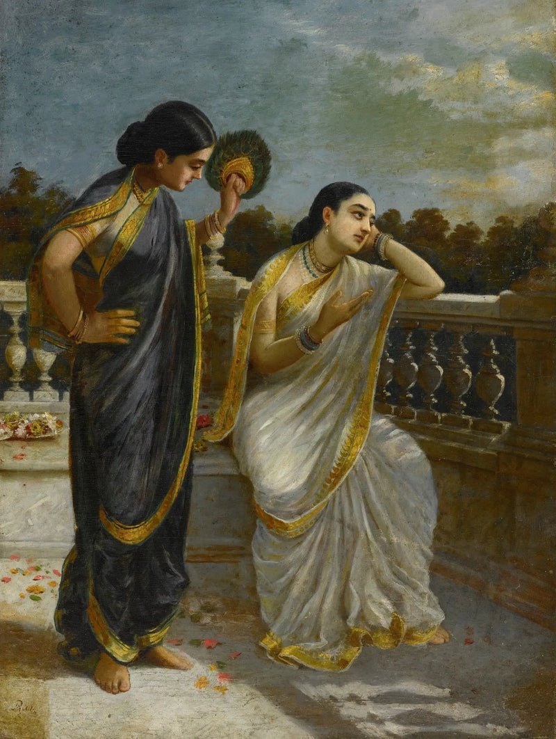 Damayanti (Zonder titel) - Ravi Varmâ

Source:
Damayanti (Sans titre) - Ravi Varmâ