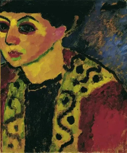 Dame voor de blauwe achtergrond - Alexej von Jawlensky

Source:
Dame devant le fond bleu - Alexej von Jawlensky