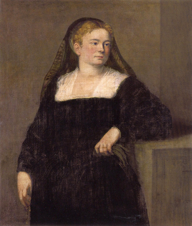 Dame in rouw - Jacopo Tintoretto