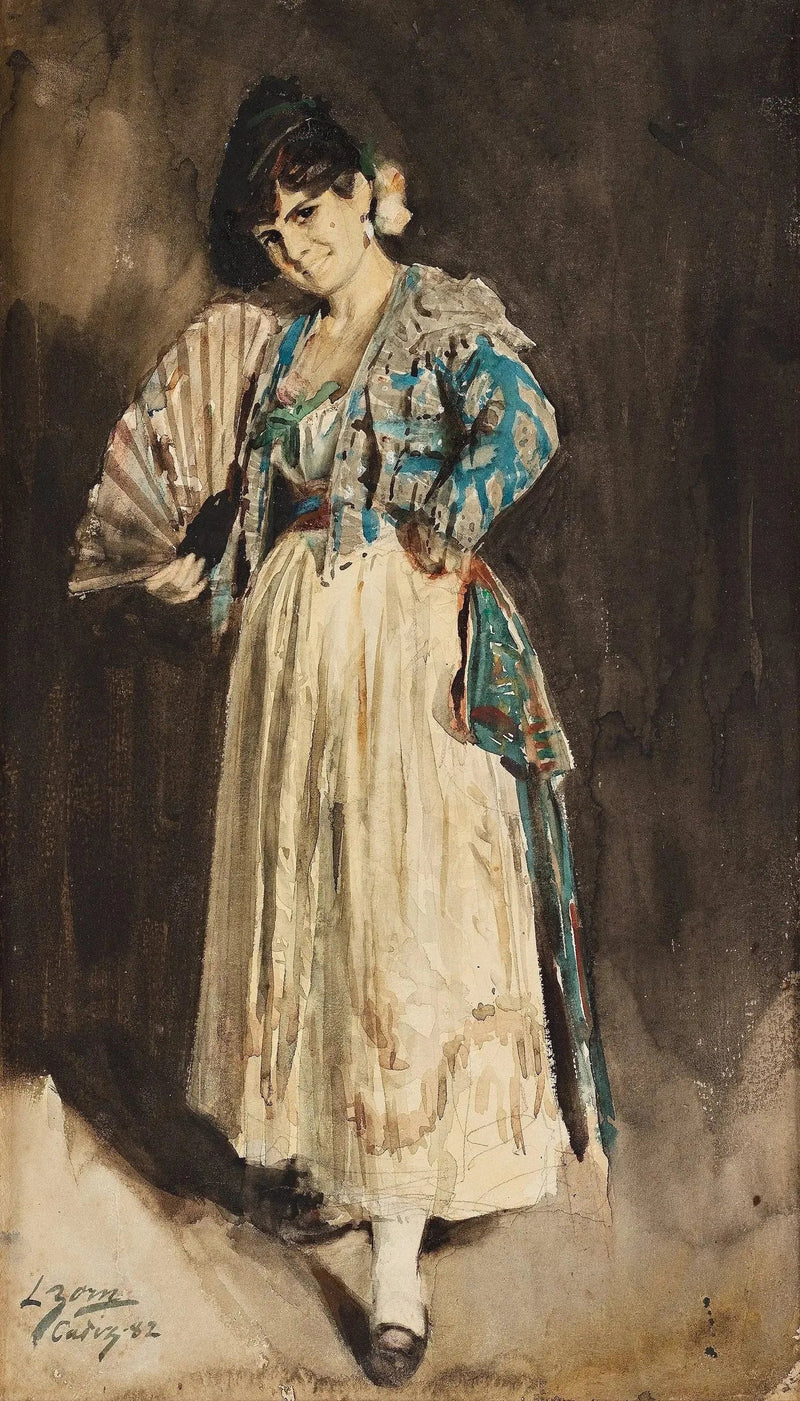 Spaanse dame met zwart beretje - Anders Zorn

Source:
Dame espagnole avec béret noir - Anders Zorn