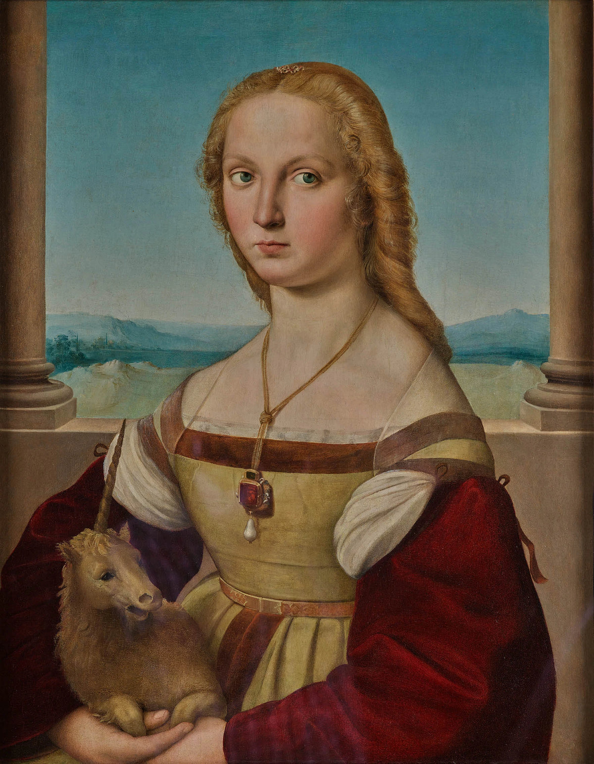Dame met de Eenhoorn, circa 1506 - Raphaël