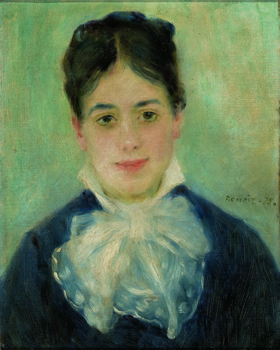 Portret van Alphonsine Fournaise - Pierre-Auguste Renoir