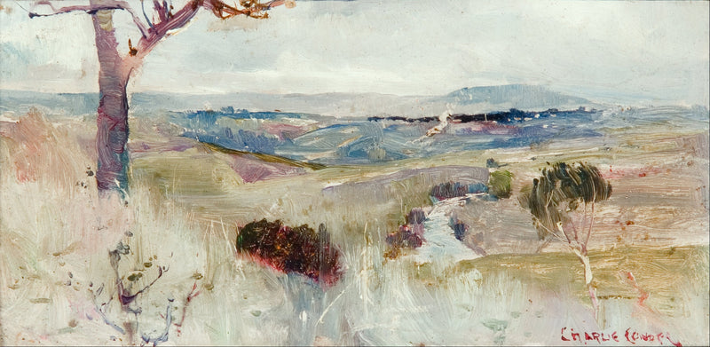 Dandenongs van Heidelberg - Charles Conder