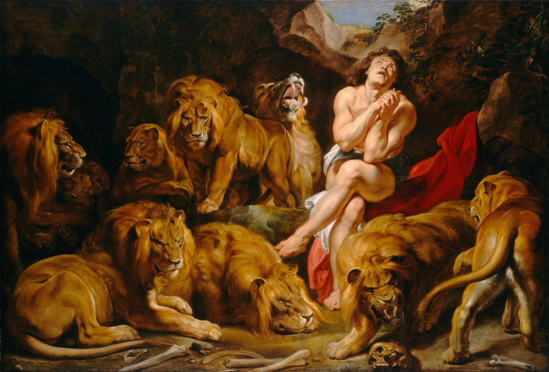 Daniel in de leeuwenkooi - Peter Paul Rubens