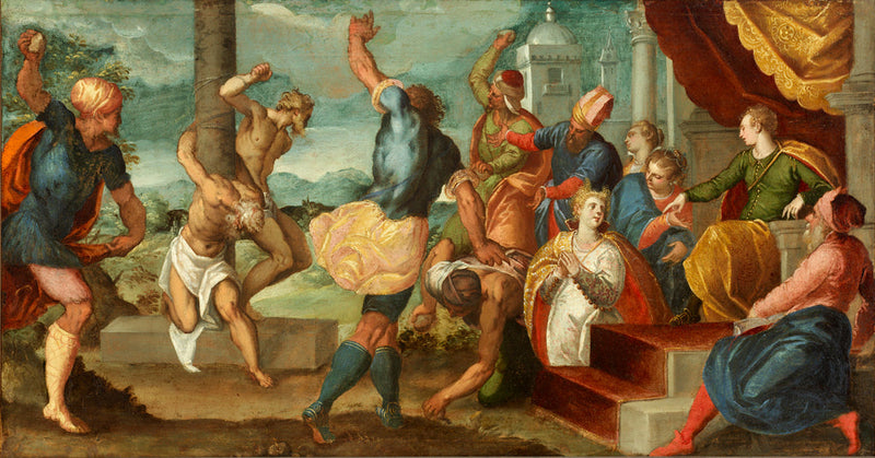 Daniel in het oordeel van de oudsten - Jacopo Tintoretto