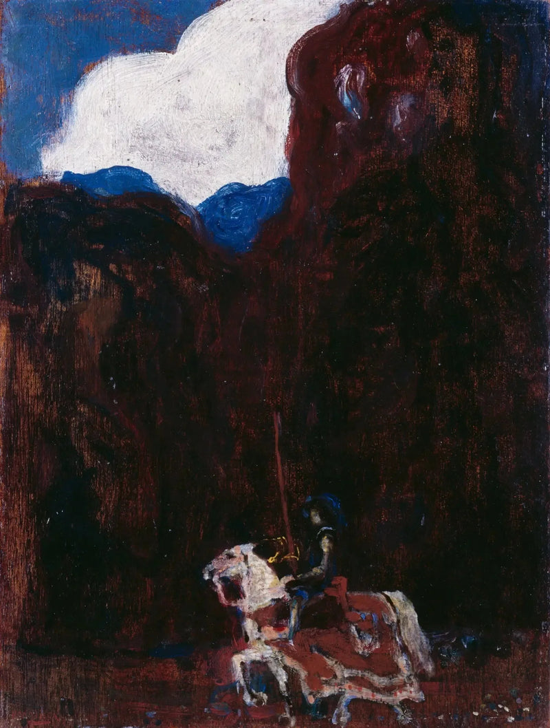 In het bos - Vassily Kandinsky