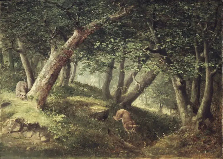 In het bos - William Holbrook
