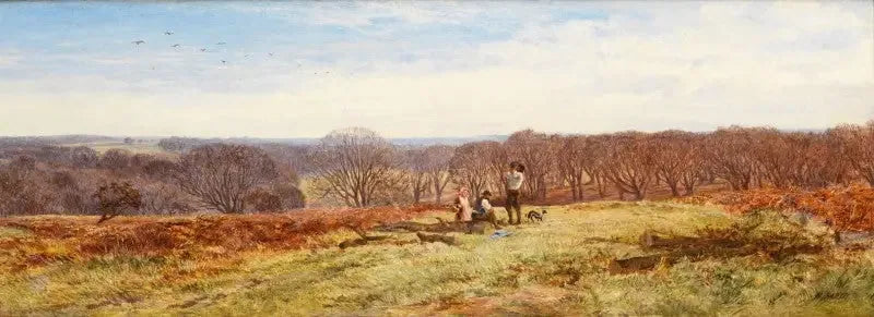 In het New Forest, Hampshire - Heywood Hardy