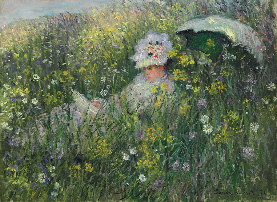 In de prairie W405 - Claude Monet