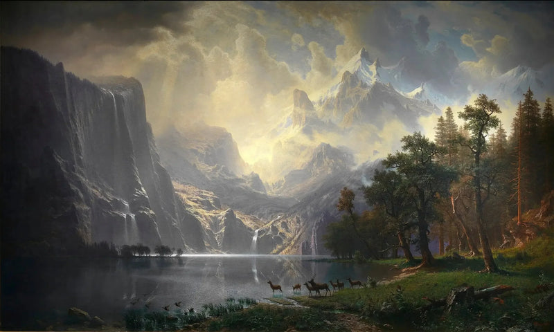 In de Sierra Nevada, in Californië - Albert Bierstadt

Source:
Dans la Sierra Nevada, en Californie - Albert Bierstadt