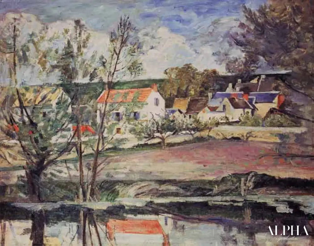 Dans la vallée des Oise - Paul Cézanne - Reproductions de tableaux et peintures haut de gamme