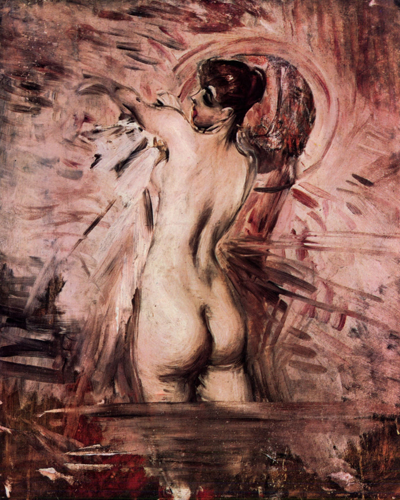 In het bad - Giovanni Boldini