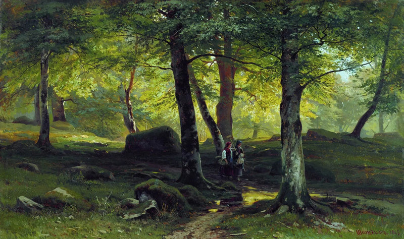 In het bosje - Ivan Chichkine

Source:
Dans le bosquet - Ivan Chichkine