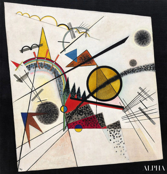 Dans le carré noir - Vassily Kandinsky - Reproductions de tableaux et peintures haut de gamme