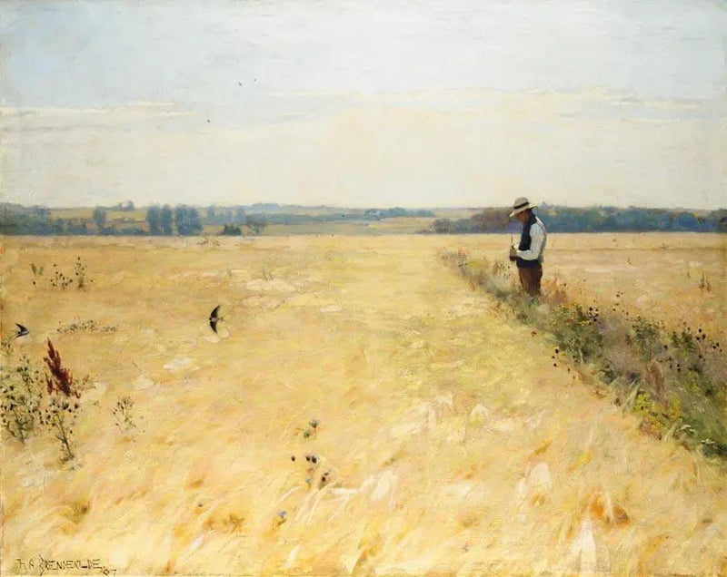 Reproductie van een maïsveld - H. A. Brendekilde

Source:
Dans le champ de maïs. - H. A. Brendekilde