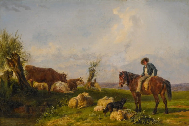 In het weiland - Rosa Bonheur