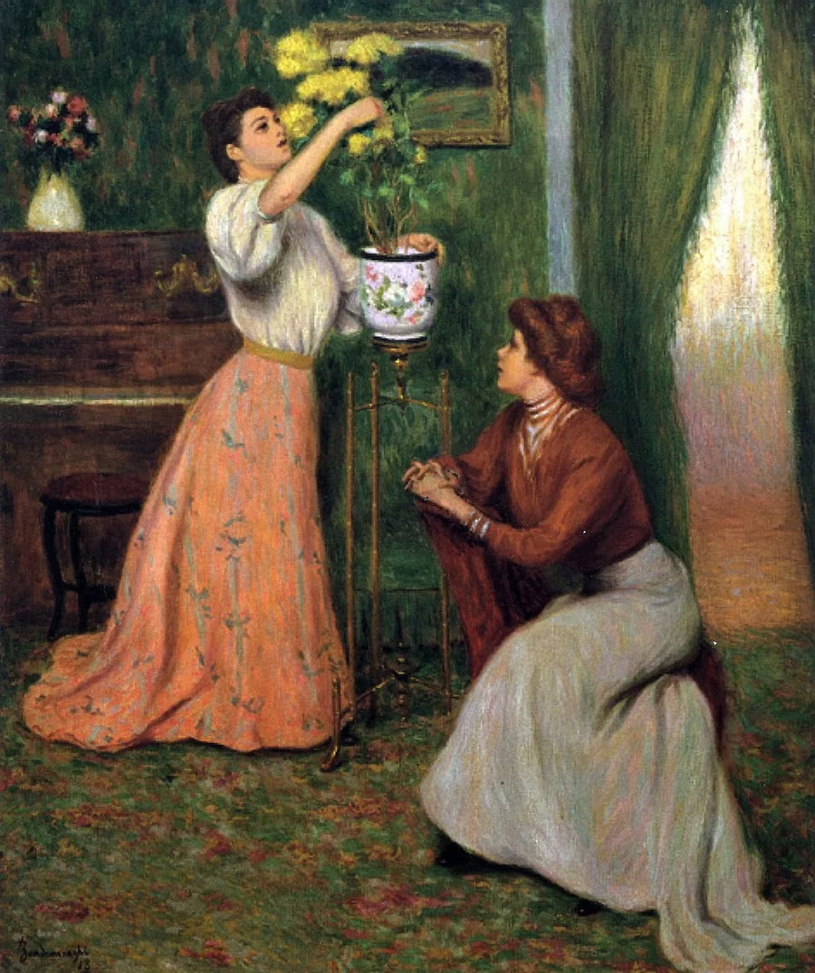 In de woonkamer - Federico Zandomeneghi