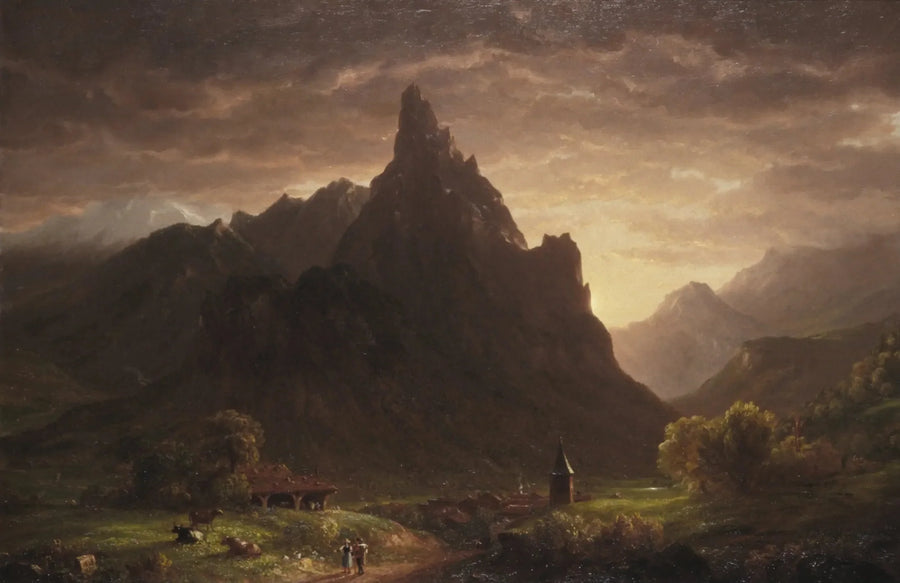 In het Simmental, Zwitserland - Thomas Cole

Source:
Dans le Simmental, en Suisse - Thomas Cole