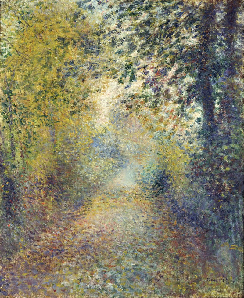 In het bos - Pierre-Auguste Renoir