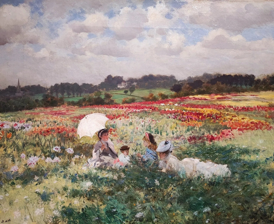 In de velden rond Londen - Giuseppe De Nittis