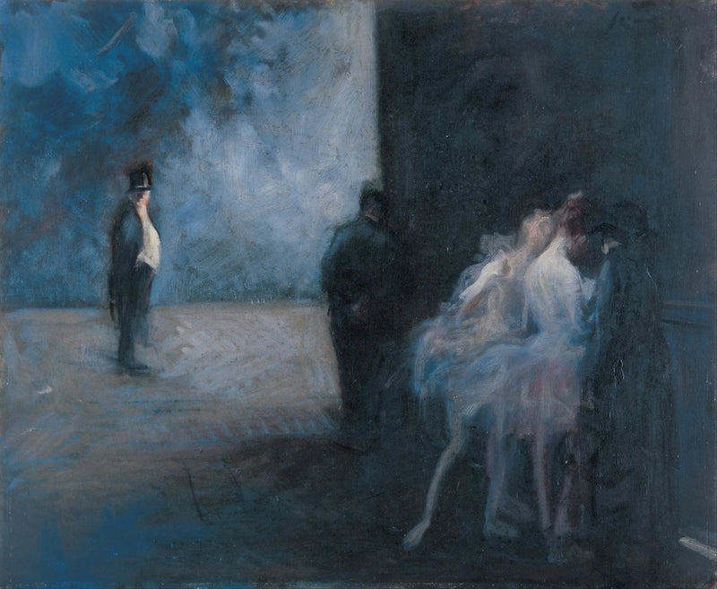 Achter de schermen – Symfonie in blauw - Jean-Louis Forain