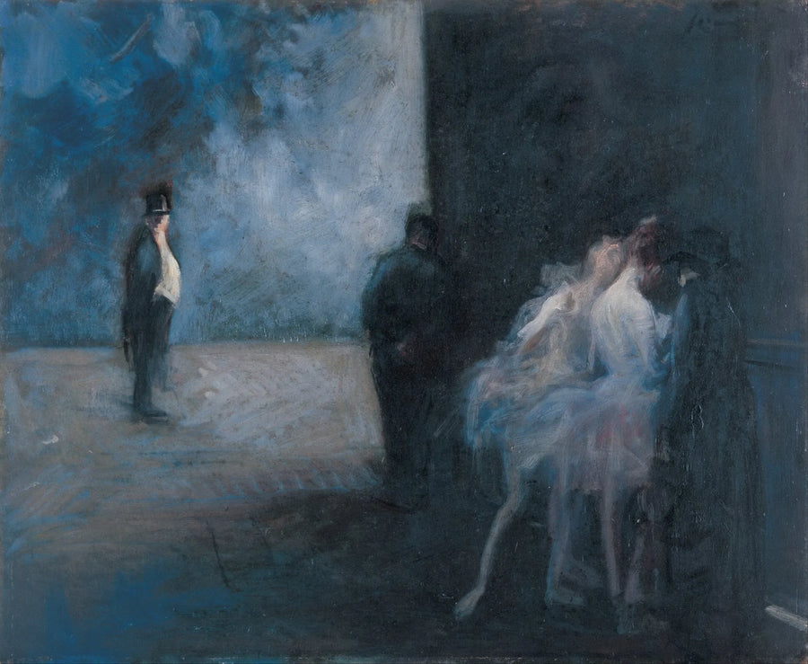 Achter de schermen – Symfonie in blauw - Jean-Louis Forain