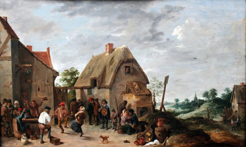 Dansen op de dorpskermis - David Teniers de Jonge

Source:
Danse à la foire du village - David Teniers le Jeune