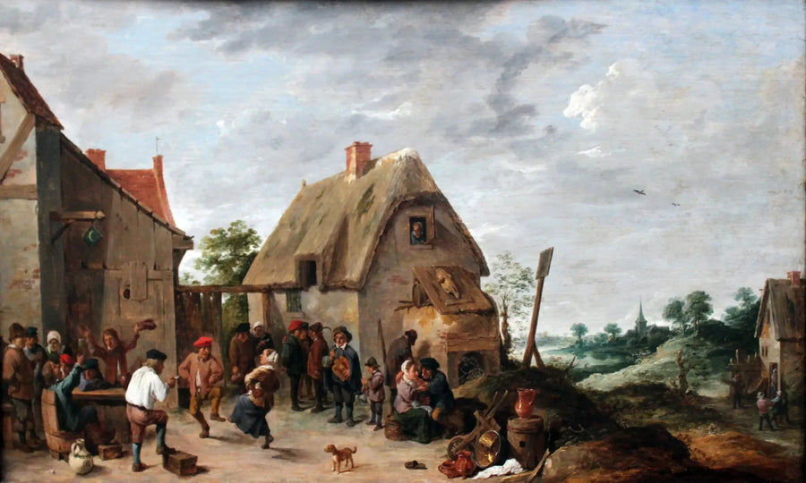 Dansen op de dorpskermis - David Teniers de Jonge

Source:
Danse à la foire du village - David Teniers le Jeune