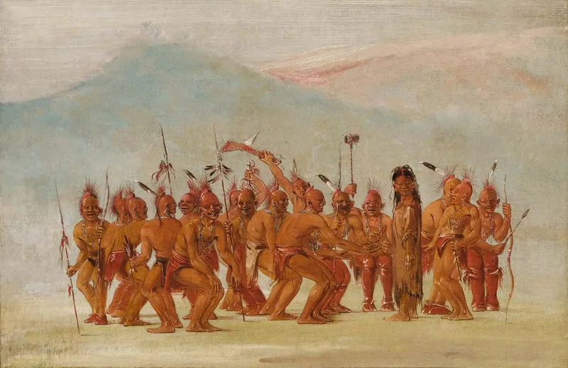 Dansen in Berdash - George Catlin

Source:
Danse au Berdash - George Catlin